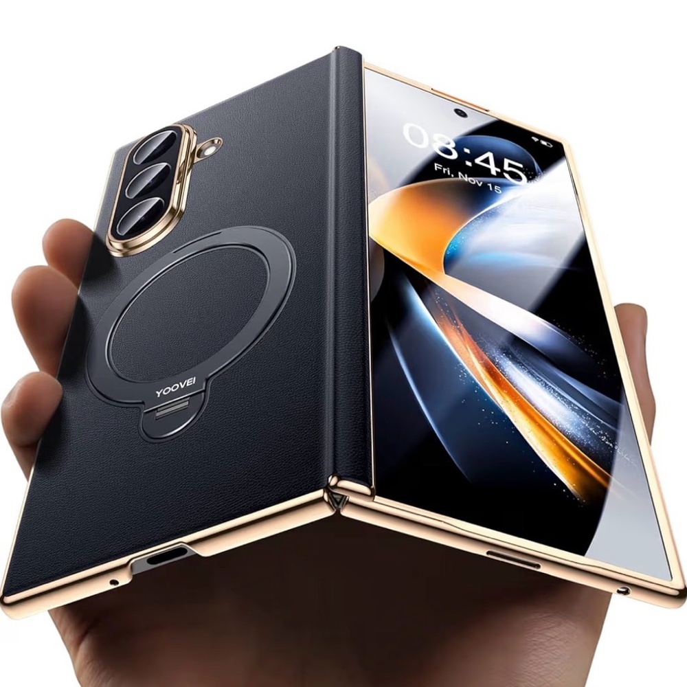 Yoobi Black and Gold Magnetic Phone Case